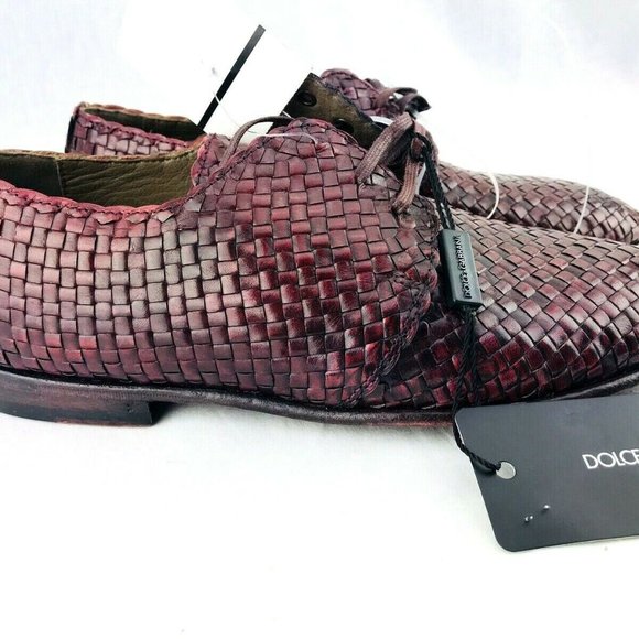 Dolce & Gabbana Dress Shoes BUFFALO Leather MENS 6 main image 6